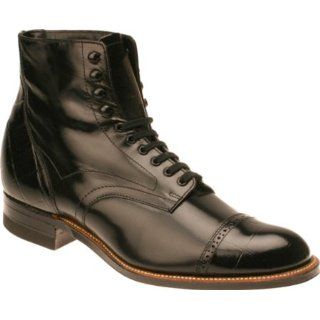 Stacy Adams Mens Madison Cap Toe Boot: Shoes