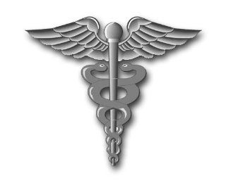 US Navy Hospital Corpsman Rating Badge Decal Sticker 5.5  
