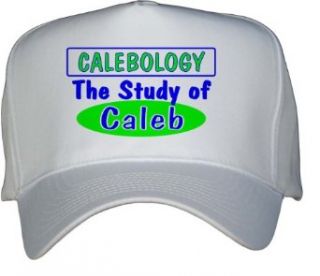 Calebology The Study of Caleb White Hat / Baseball Cap