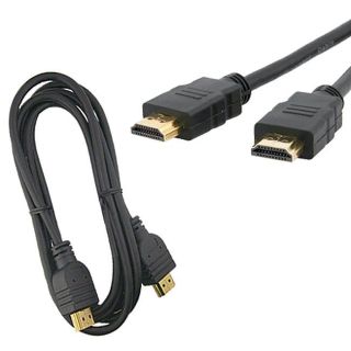 SKQUE 15 foot Black HDMI Cable