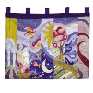 The Seven Days of Creation Wall Hanging by Yair Emanuel