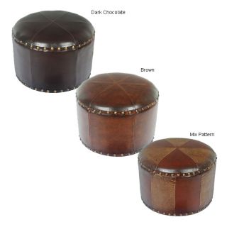 Faux Leather Round Mini Stool Today $52.99 3.6 (17 reviews)