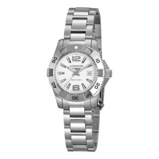 Longines Womens HydroConquest Stainless Steel Bracelet Watch