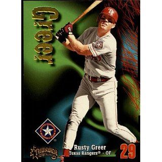 1998 Skybox Rusty Greer # 137 Rangers: Collectibles