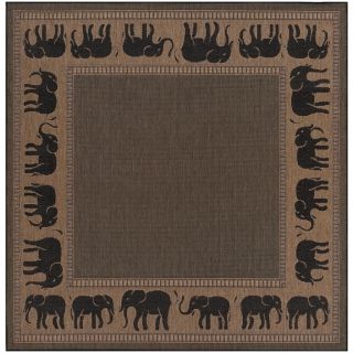Elephant Cocoa/ Black Rug (86 x 86) Today $153.99