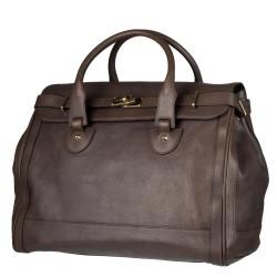 Gucci Carry on Leather Duffel Bag