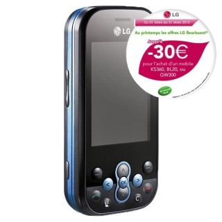 LG KS360 Bleu   Achat / Vente TELEPHONE PORTABLE LG KS360 Bleu