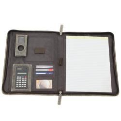 The Jones Collection Distressed Leather Executive Padfolio Planner