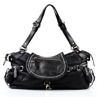 BACCINI large tote bag gaucho bag GISELE for women   crafted handbag