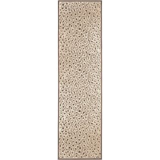 Paradise Leopard Light Brown Viscose Rug (2 2 x 8) Today $76.99