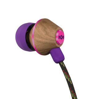 House Of Marley Jammin People Get Ready Royal 3 button Mic Earbuds