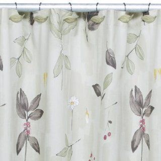 Kas Romana Fabric Shower Curtain Brown, Kas Romana Fabric Shower Curtain