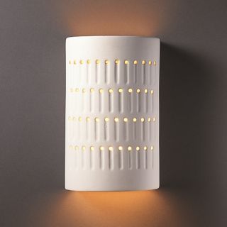 One light Cactus Cylinder Bisque Outdoor Wall Sconce Today $52.99