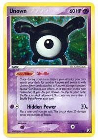Pokemon   Unown X (141)   EX Unseen Forces Toys & Games