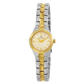 Bulova Womens 98L137 Bracelet Champagne Dial Watch Watches 