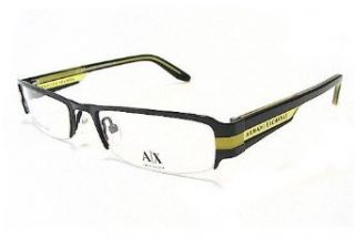 ARMANI EXCHANGE AX 138 Eyeglasses Shiny Black Lime 0N7H
