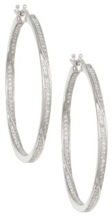 Diamond Round Hoop Earrings Today $165.99 3.0 (5 reviews)