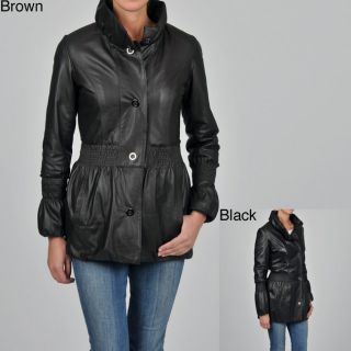 length Puff Collar Smocked Jacket Today $161.99   $164.99