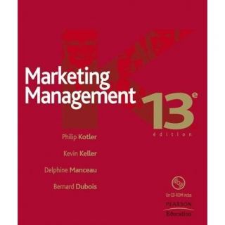 Marketing management (13e édition)   Achat / Vente livre Philip