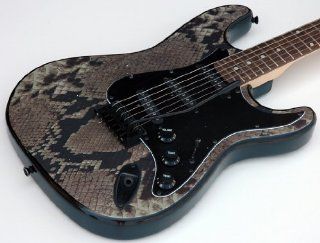 New Snake Graphic Strat Texas Rocker Electric Guitar