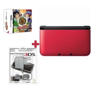 3DS XL ROUGE+ BEYBLADE MASTER+ BLOC DALIMENTATION   Achat / Vente DS