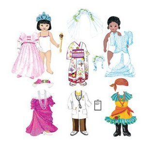 Dress up Fun Felt Figures for Flannelboard Toys & Games