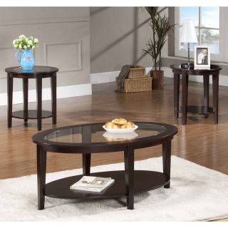 Oval Glass Coffee Table 3 piece Set Today $323.99 4.0 (1 reviews)