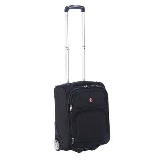 Wenger Chalet Collection Black 17 inch Carry on Upright