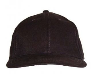 Plain Baseball Buckle Strap Cap, Black Clothing