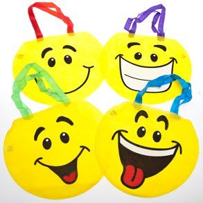 Smiley Face Tote Bag: Toys & Games