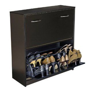 Spartak Double Level Shoe Storage Cabinet Size Color   34
