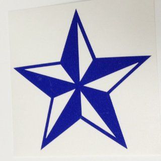 Nautical Star Sticker   Black 