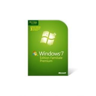 SYSTÈME DEXPLOITATION Windows 7 Edition Familiale Premium Pack 3