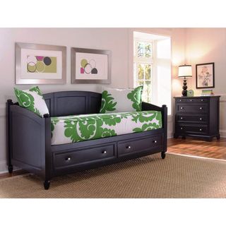 Home Styles Twin size Bedford Black DayBed and Chest Set
