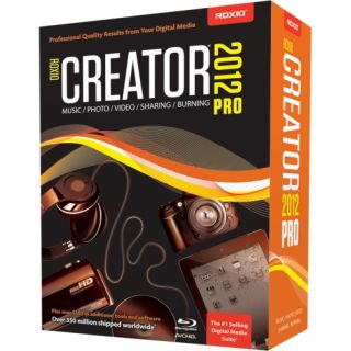 Roxio Creator 2012 Pro   Complete Product Today: $125.99 4.0 (1
