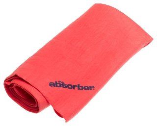 The Absorber Synthetic Drying Chamois, 27 x 17, Red  