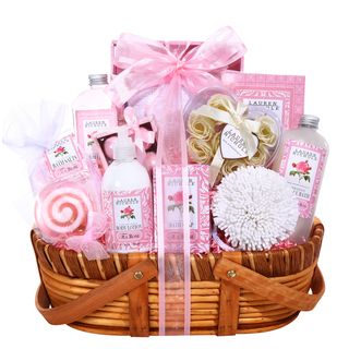 Alder Creek Pink Petals Gift Basket