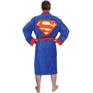 Superman Dressing Gown   Fleece: Toys & Games