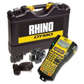 RHINO 5200 Industrial Label Maker Kit   5 Lines, 6 1/10w x