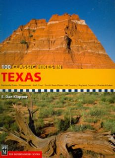 100 Classic Hikes Texas (Paperback)