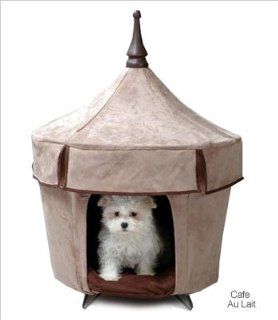 Pet Tent Small Dog Bed   Cafe Au Lait: Pet Supplies
