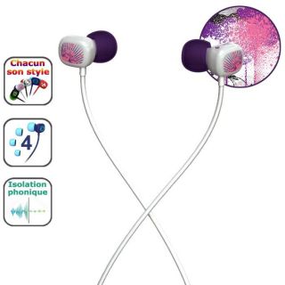 Logitech Ultimate Ears 100 Purple Splatter   Achat / Vente CASQUE