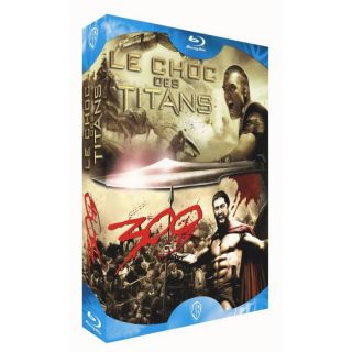 BLU RAY FILM Blu Ray Coffret épopées : clash of titans ; 300