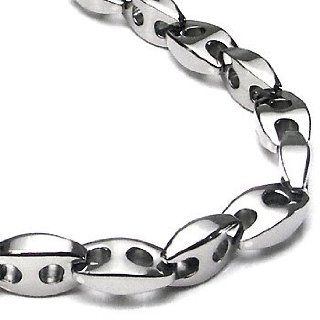 Titanium Mens 10MM Link Necklace Chain 20 Jewelry