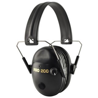 Pro 200 NRR 19 Black Earmuffs (WWP)