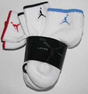 Nike Air Jordan 23 Jumpman 3 Pair Pack Toddler Socks, Size
