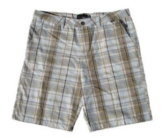 Hurley Mens Plaid Walker Shorts Clothing