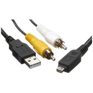 Olympus   CB AV/PC 2   Câble type Y Vidéo et USB pour E 330 / E