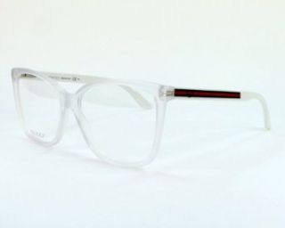 GUCCI Eyeglasses 3555 0RQP Crystal White 56mm Clothing