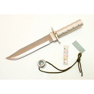 Defender 14 inch Stainless Steel Survival Knive Today $19.99